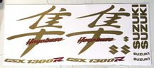 Kit Autocolantes Suzuki GSX-R 1300 Hayabusa (1999/2007)