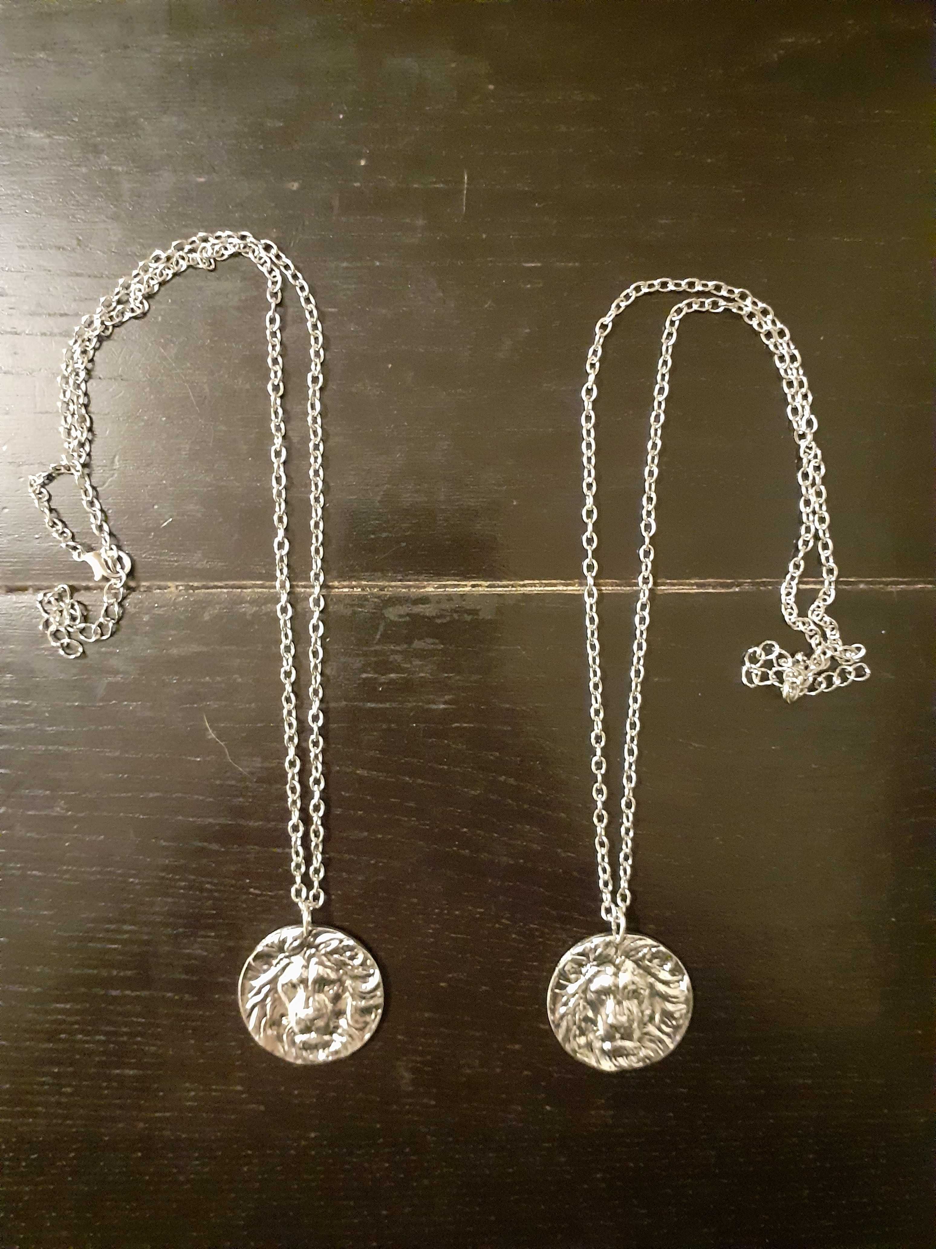 Colar fio medalhão Leão (fãs Sporting ou signos)