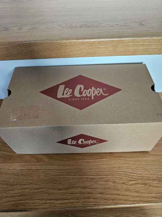 LEE Cooper klapki, czarne na korku, rozmiar 41, Unisex
