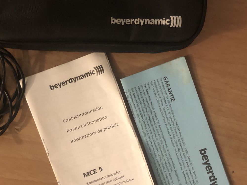 Микрофон петличка “Beyerdynamic MCE 5.09”