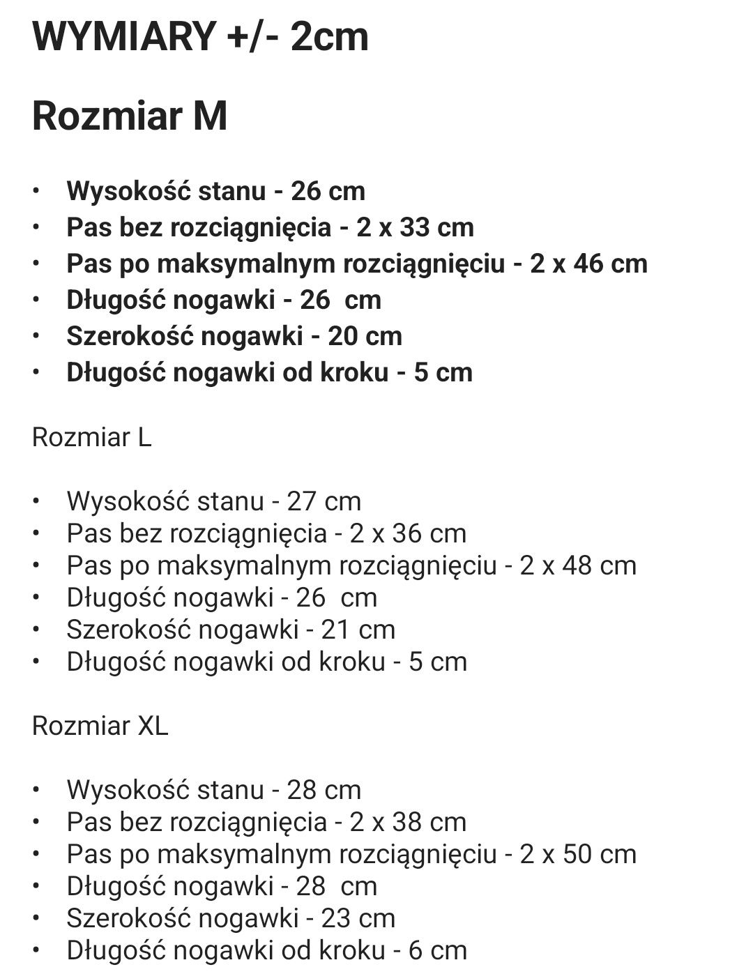 3 x bokserki męskie rozmiar L