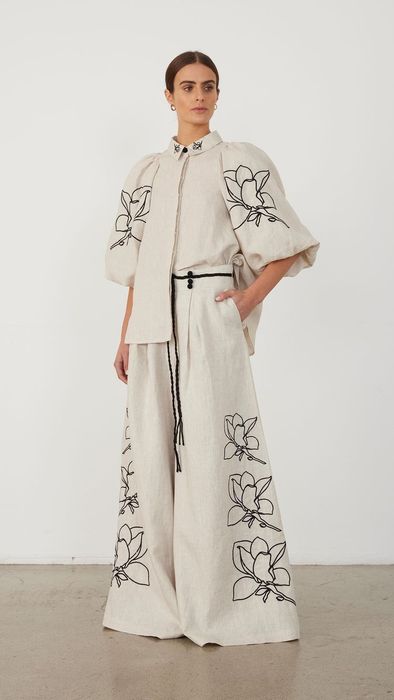 Продам костюм з льону !