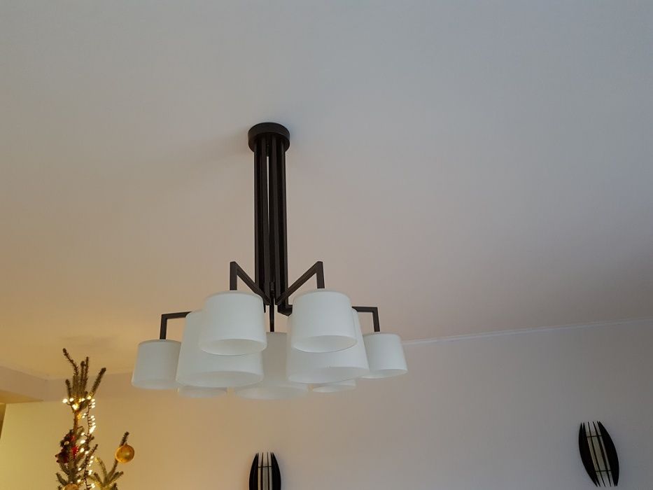 Lampa, żyrandol, grecki design, VIOKEF Lighting, żarówki GU9