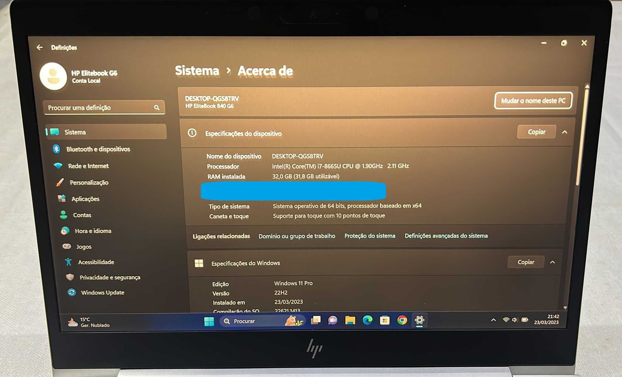 HP EliteBook 840 G6 14'' i7