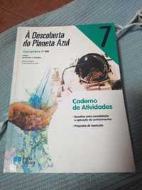 Caderno de atividades "A descoberta do planeta azul" 7