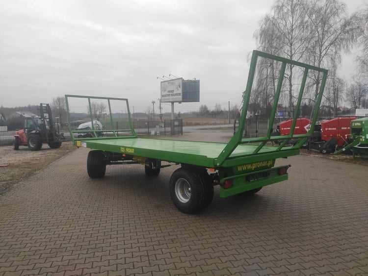Przyczepa do bel, laweta do balotów Pronar T022 Dostępna od ręki dowóz