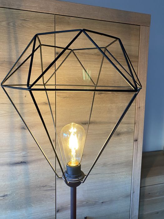 Dwie Lampy: wisząca i stojaca typu loft