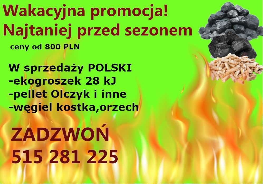 Ekogroszek 28Mj/kg Węgiel polskie kopalnie Pellet Mszczonów