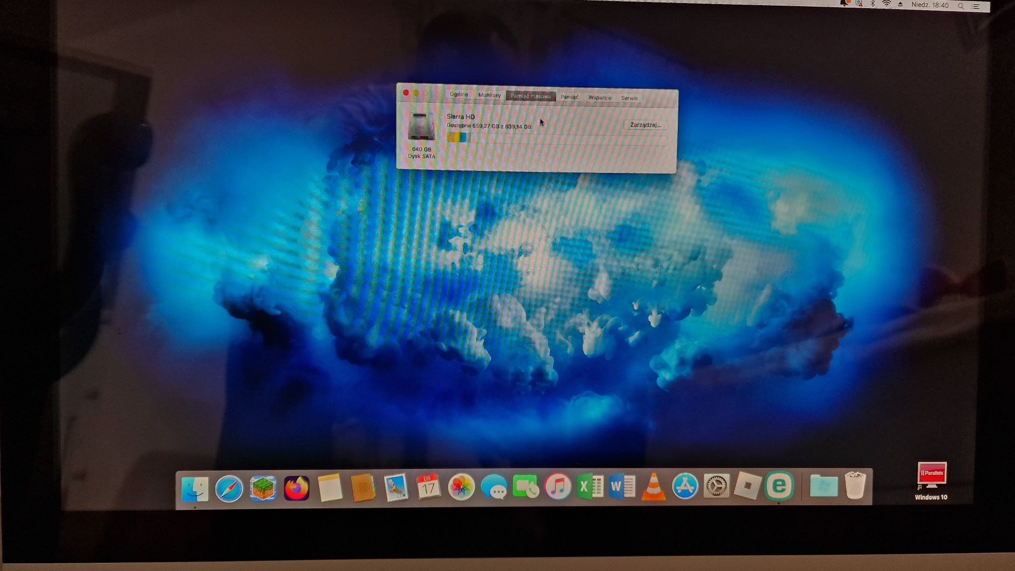 iMac 21.5 2010 klawiatura mysz