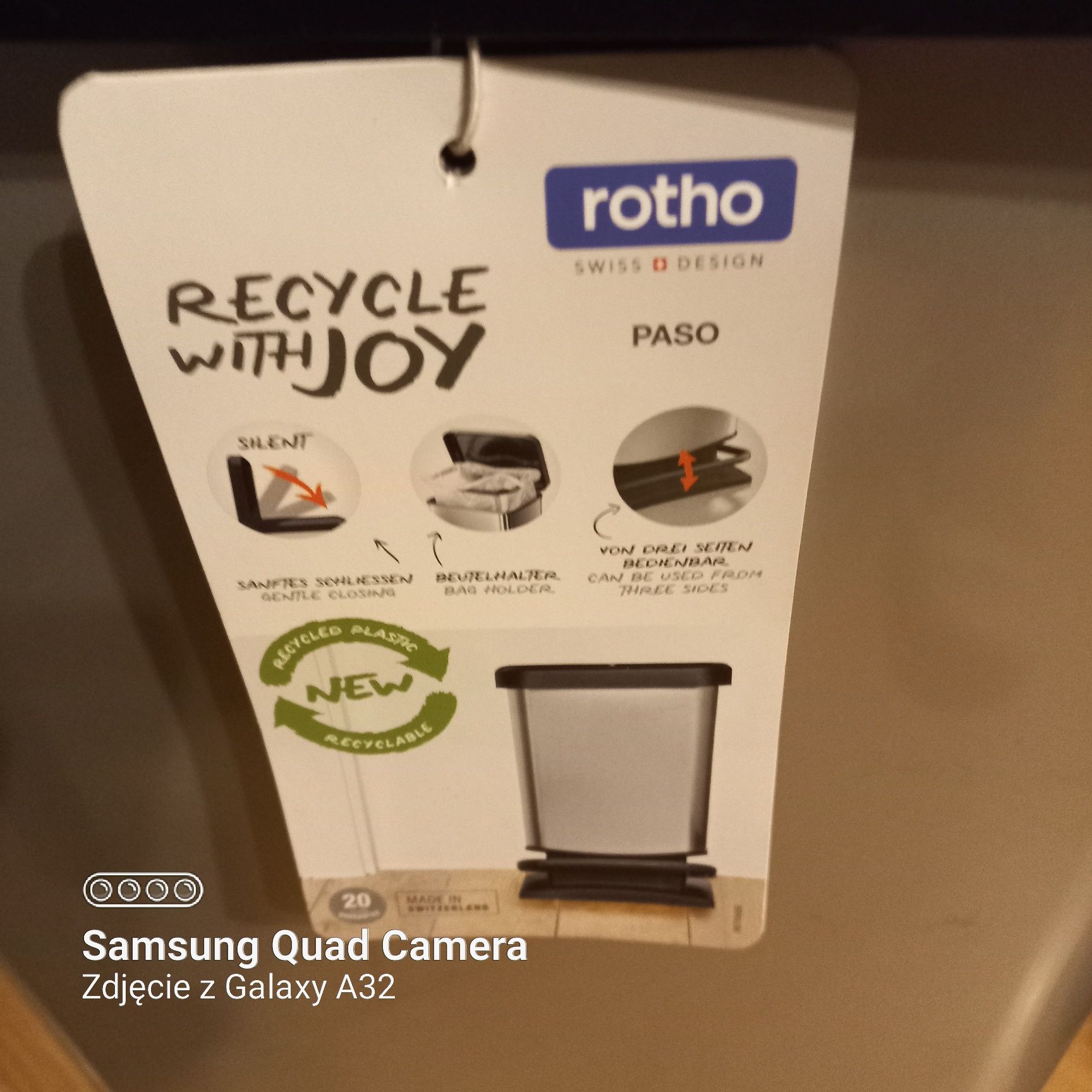 Kosz na śmieci  rotho 40l