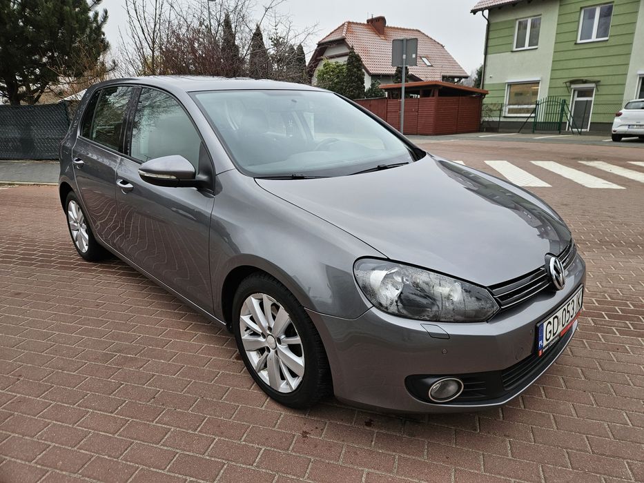 Volkswagen Golf VI 2010 2.0TDI 140KM 5Drzwi Bogato wyposażony