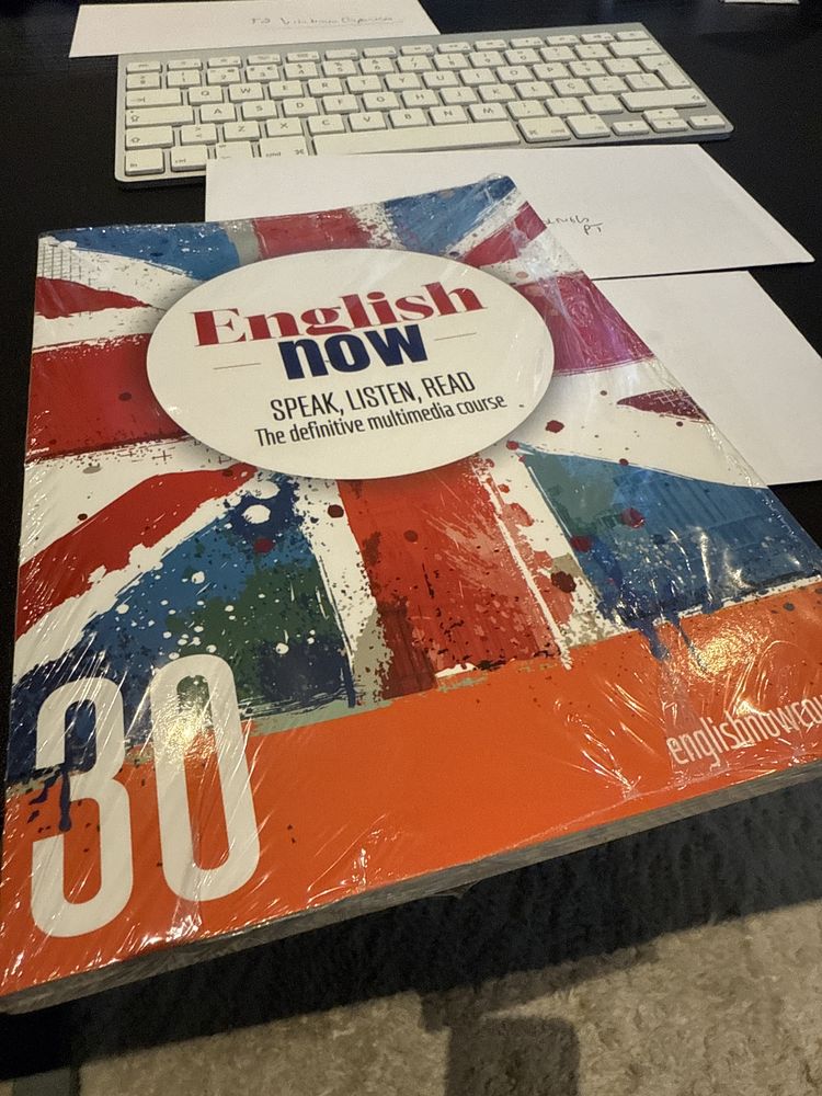 Livros English Now curso ingles interativo educacao