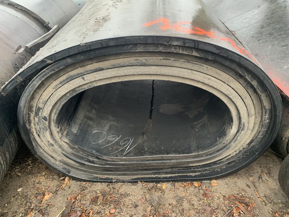 Gumowe taśmy podkłady taśmociąg, zbrojone maty legowiskowe płyty silos