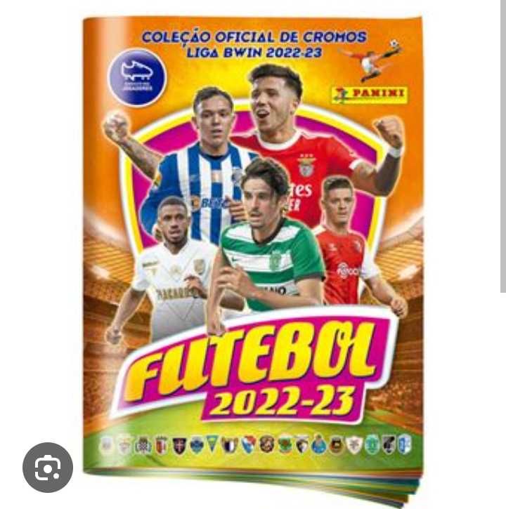 Cromos caderneta futebol 2022/23 e 2023/24