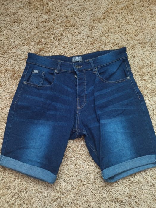 Krótkie spodenki jeansowe M