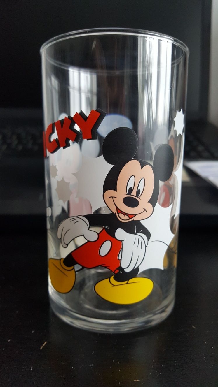 Szklanka vintage myszka miki mickey stan idealny