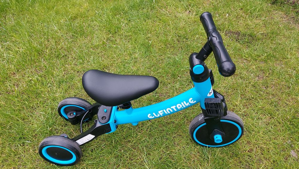 Besrey Rower Trójkołowy Br-C727S Rowerek Dziecięcy Biegowy Niebieski