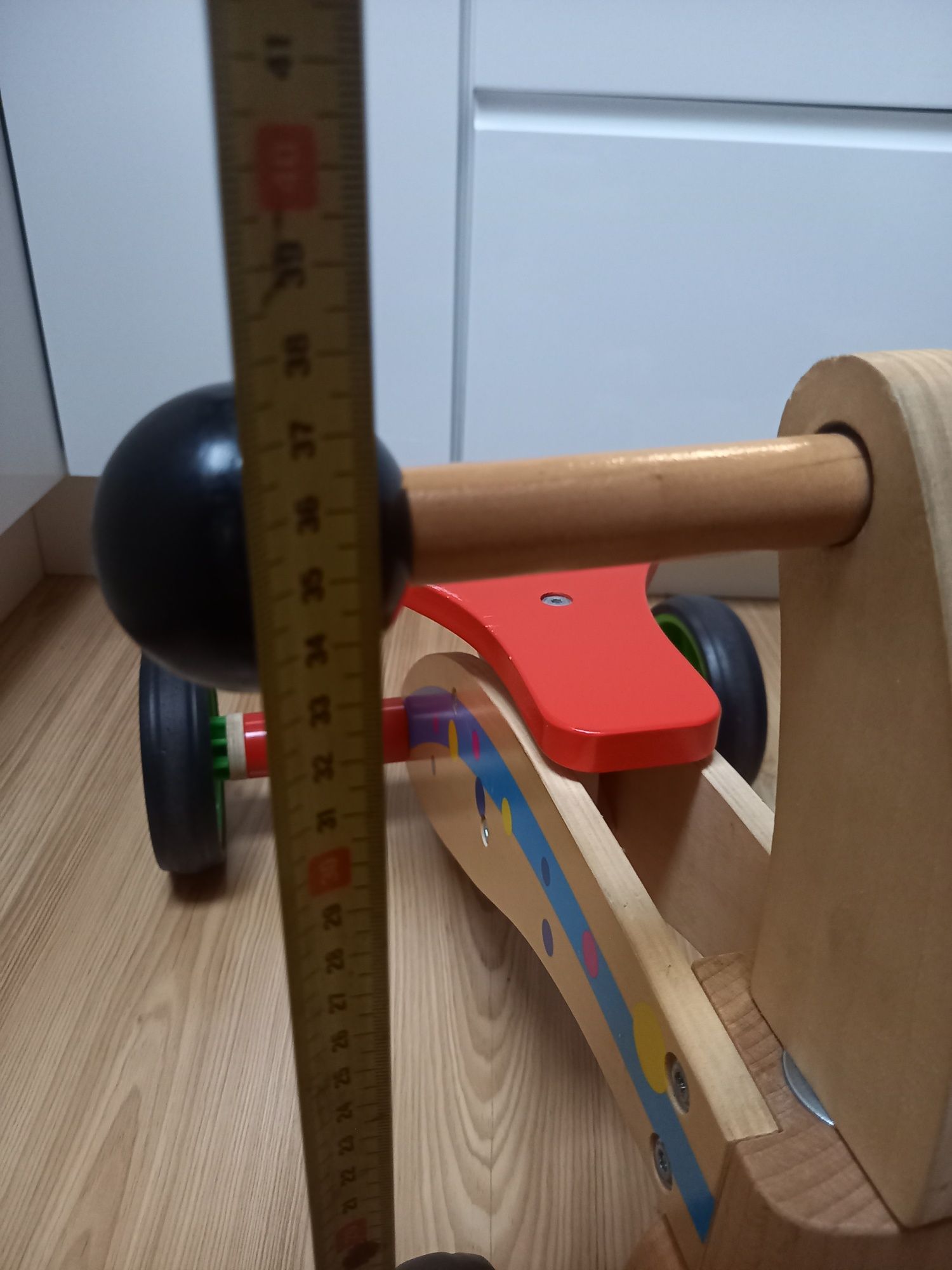 Jeździk dla dziecka drewniany rowerek Play tive