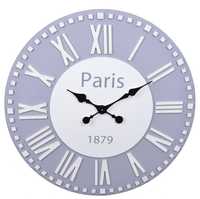 Zegar Ścienny Maxi Paris Szary