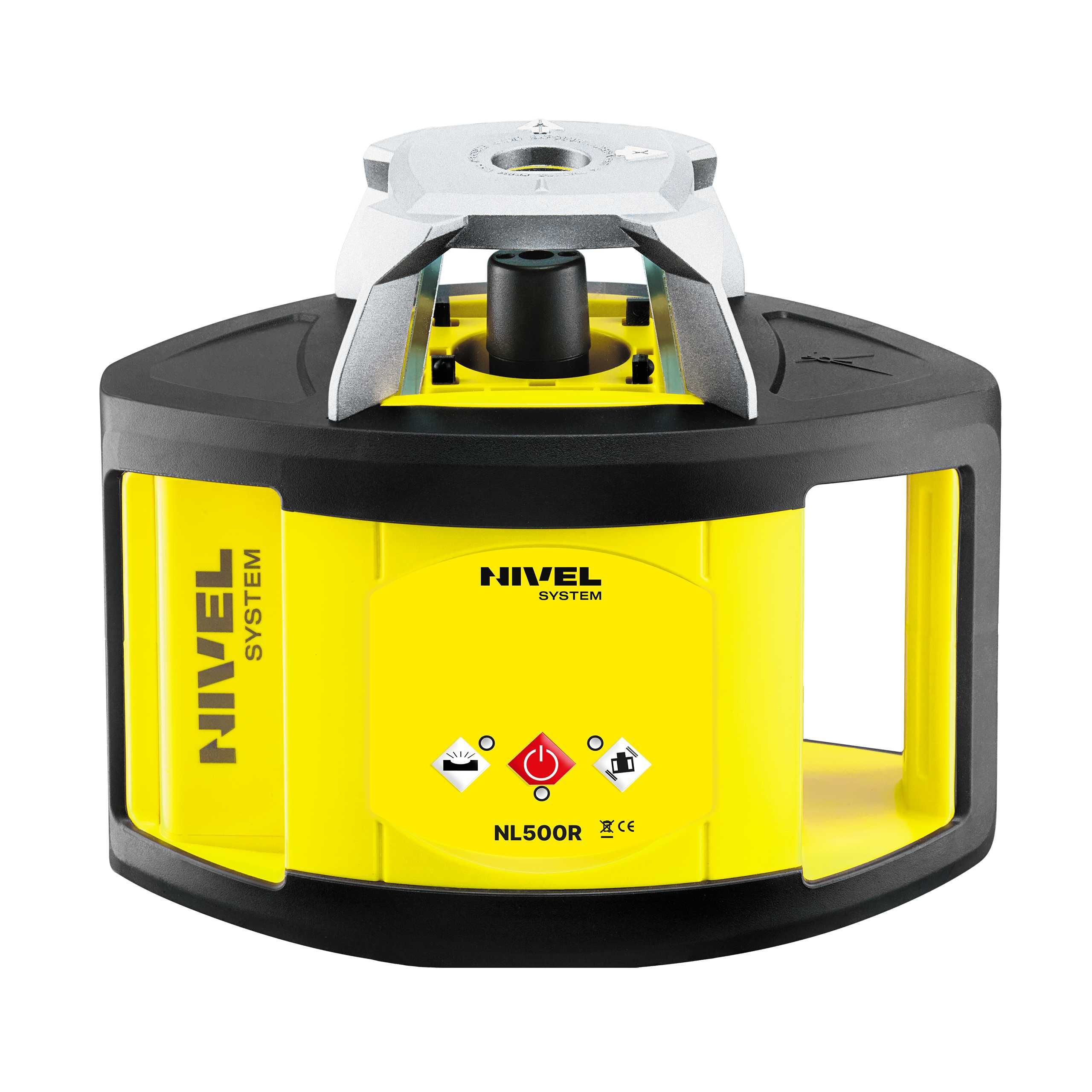 Niwelator laserowy NL500R DIGITAL Nivel System Łata Statyw Czujnik