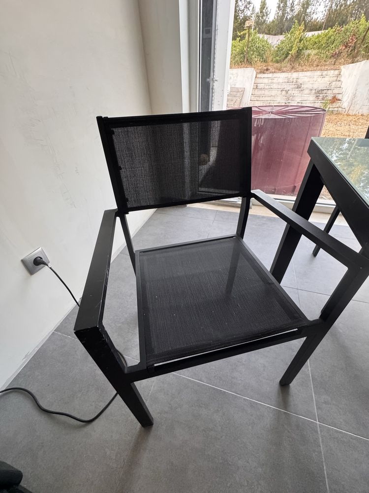Conjunto Mesa Jantar extensivel 6/8pax