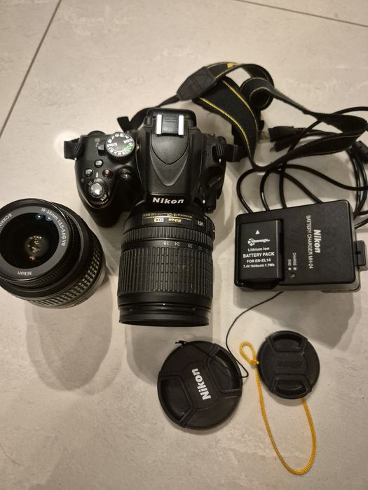 Nikon D5100 + 18-105 + 18-55 sprawny 100%