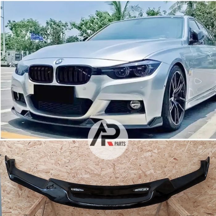 BMW F30 F31 Lip Lamina Frontal M Preto brilhante