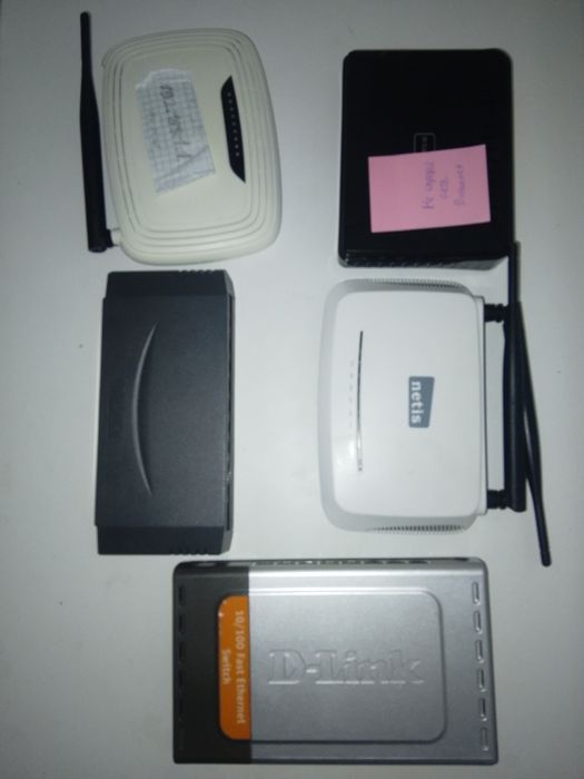 Лот мережевого обладнання (частково робоче)