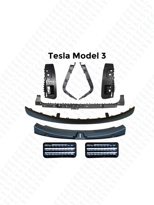 Кріплення, кронштейни задньої частини Tesla Model 3