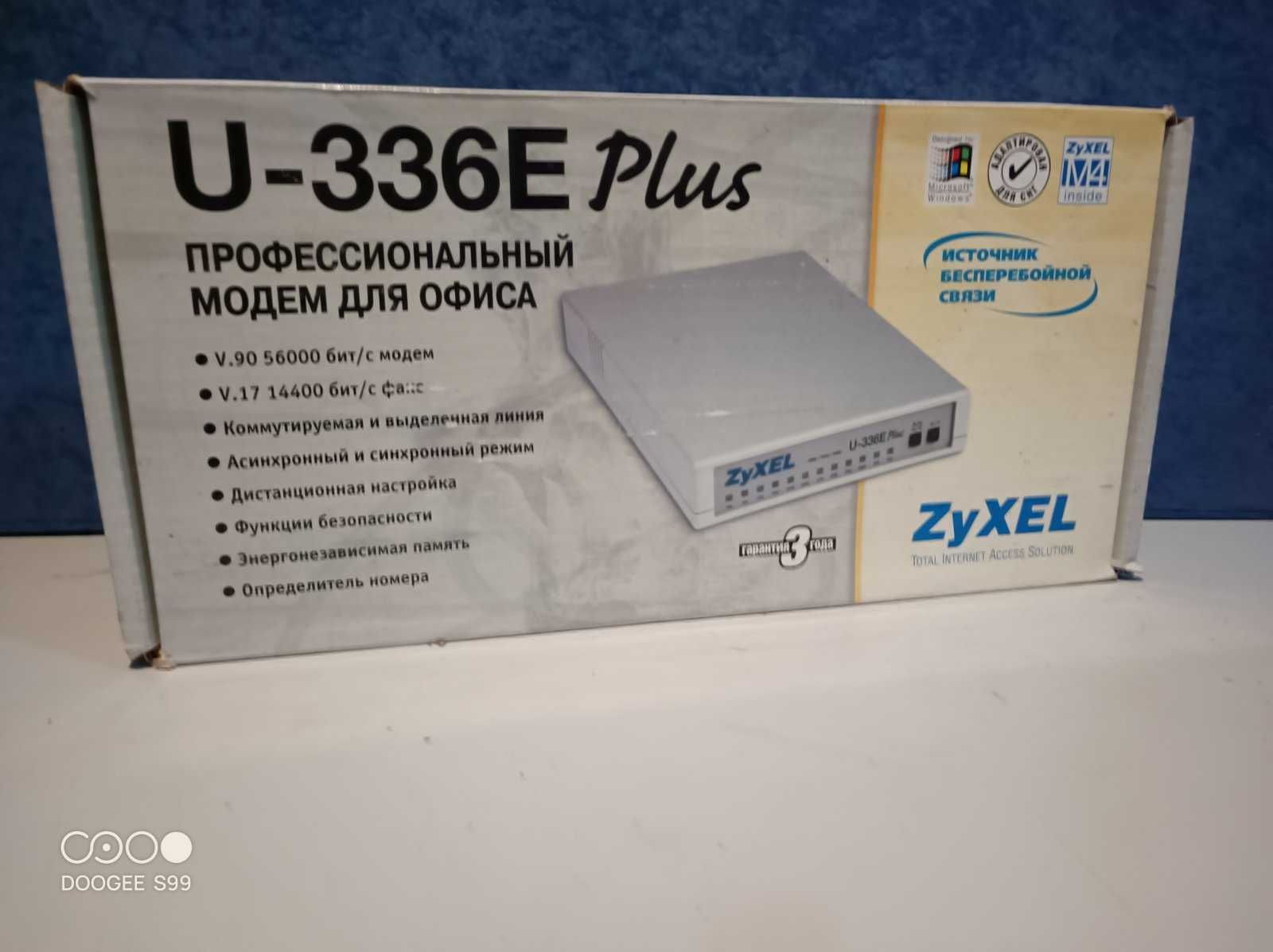 МОДЕМ новый оригинал   ZyXEL U-336E Plus