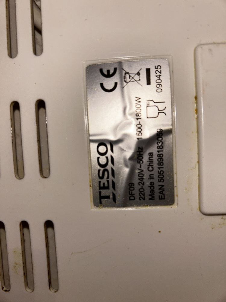 Frytkownica na olej Tesco