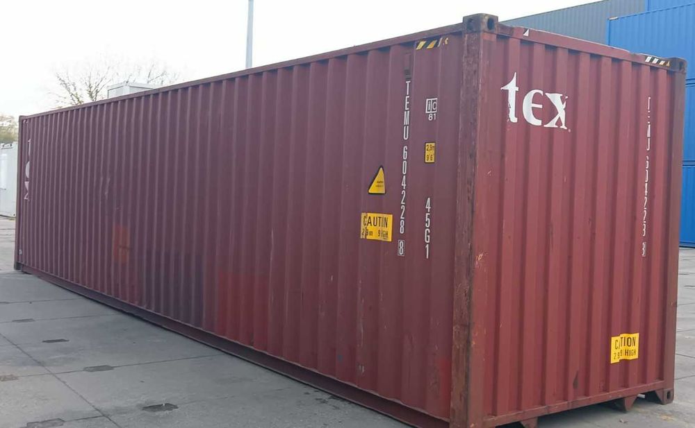 40HC kontener morski – tanio, szybka dostawa