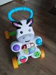 Interaktywny Pchacz FISHER PRICE Zebra z j.niemieckim