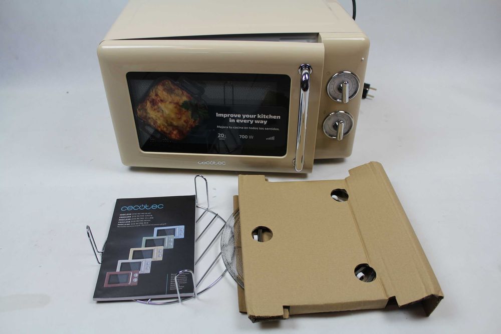 Kuchenka mikrofalowa stylowa ProClean retro 3010 Cecotec
