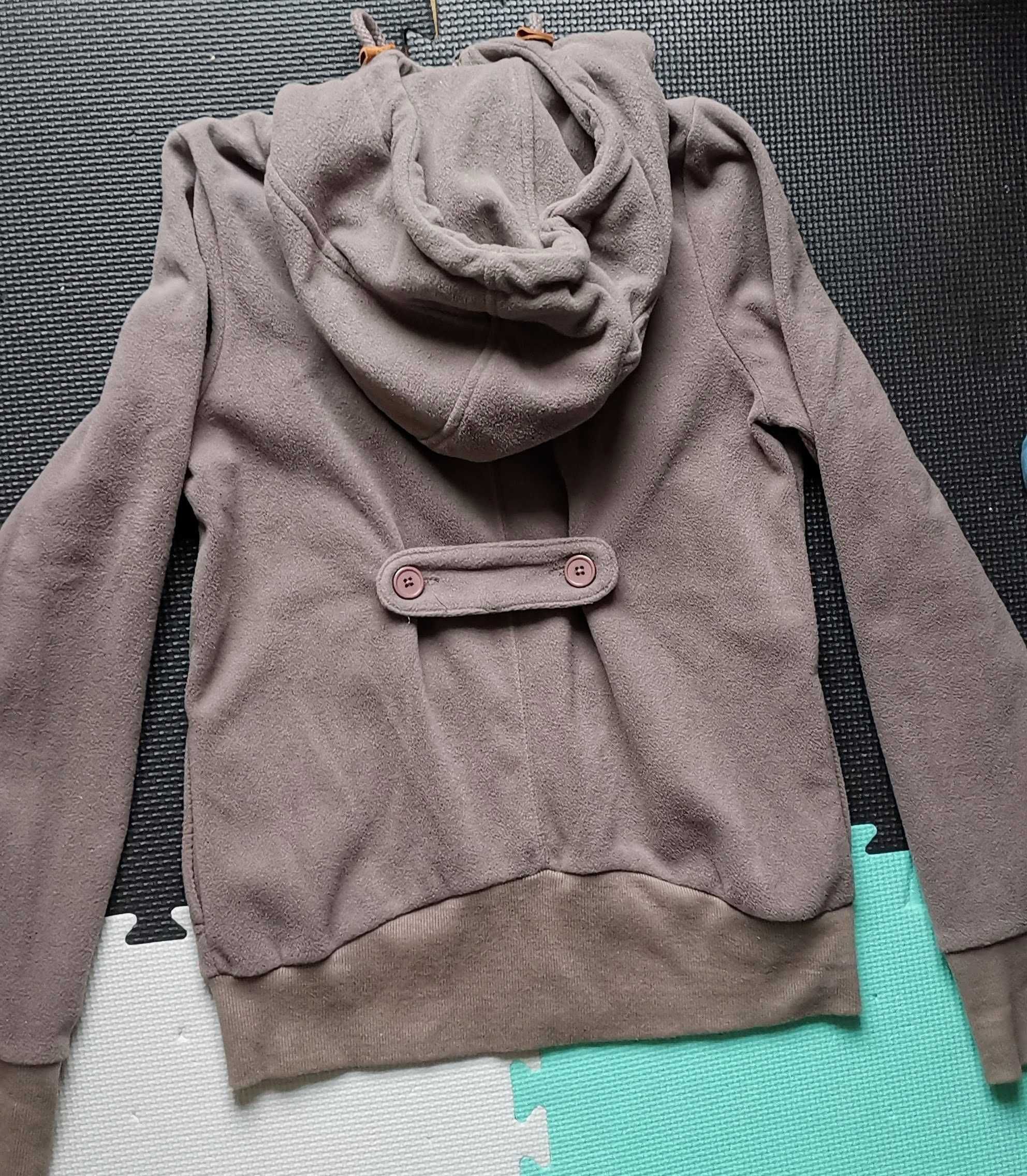 Bluza C&A polarowa damska stójka suwak S 36