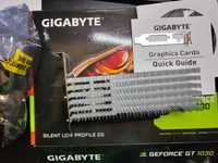 GIGABYTE GT 1030 Silent Low Profile 2Gb (GV-N1030SL-2GL) - на гарантії