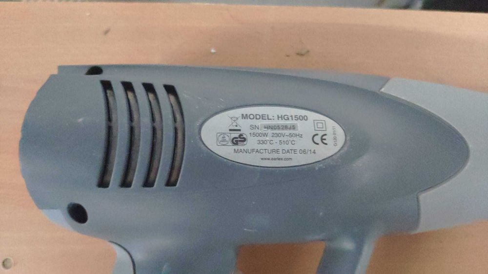 Soprador  pistola de ar quente 1500W