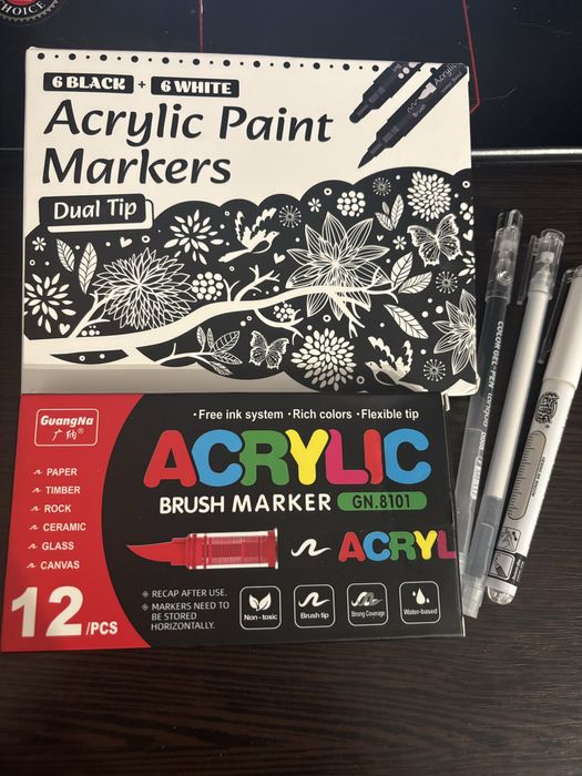 Маркеры GuangNa  чёрные