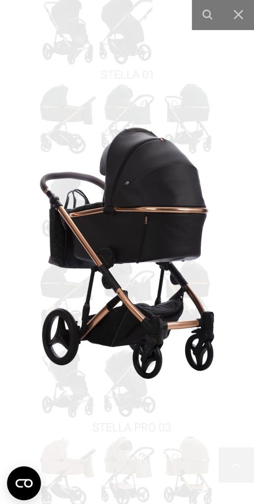 Wózek 2w1 Bebetto Loren PREMIUM CLASS