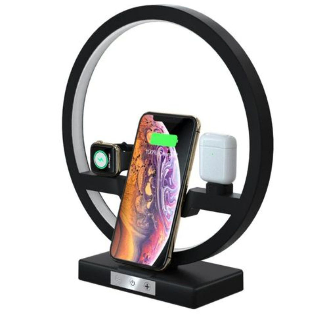 Candeeiro decorativo Multifuncional com carregamento wireless *Novo*
