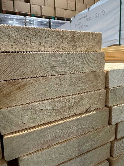 Deska tarasowa modrzew syberyjski AB ryflowana 27x145mm 4mb