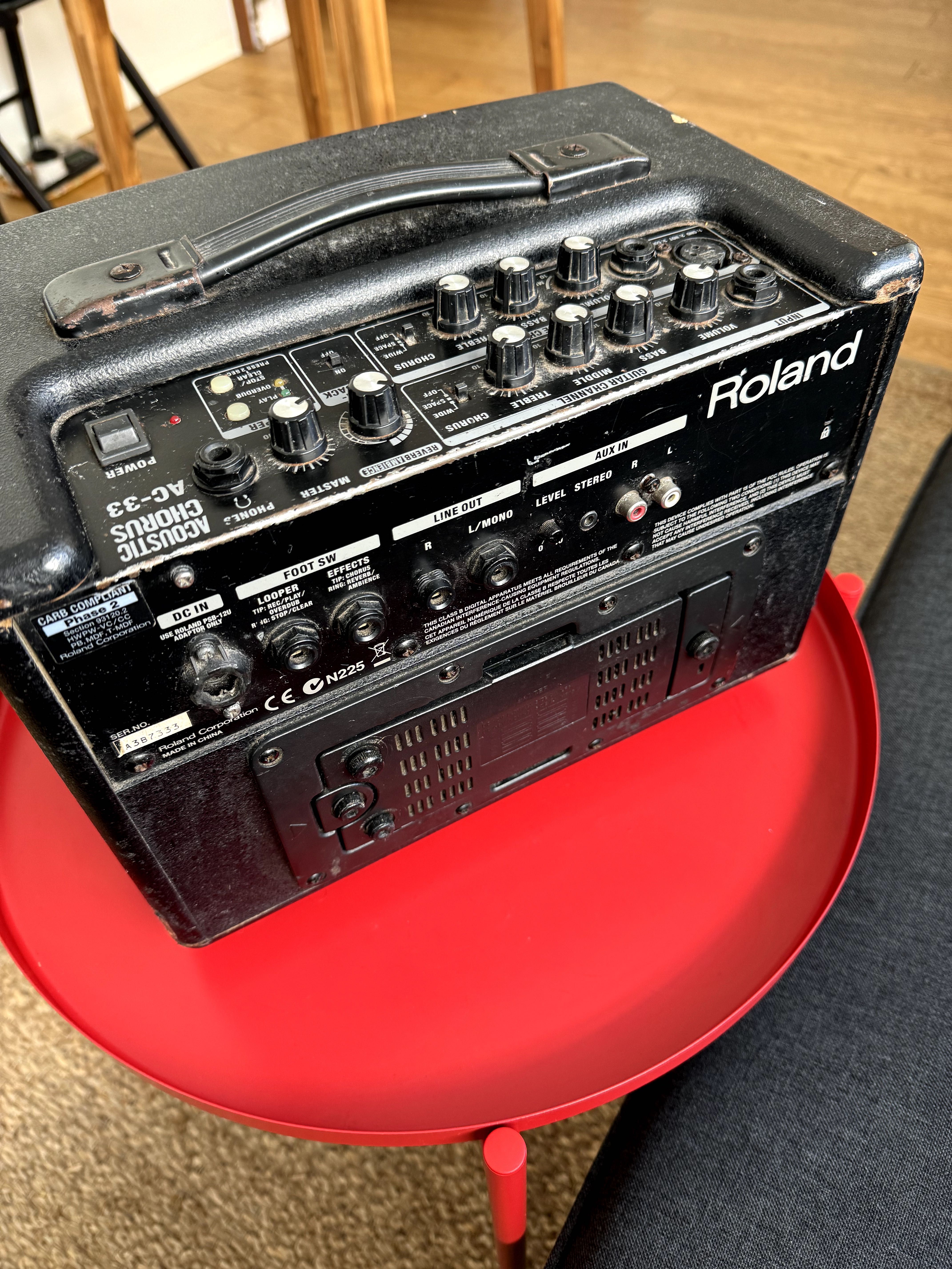 Amplificador de guitarra Roland