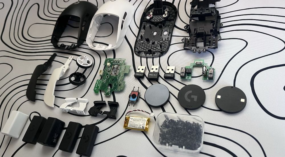 Запчастини Logitech g pro x superlight - Razer