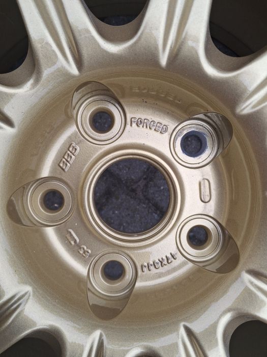 PROMOCJA TYLKO 7 DNI  Koła zimowe Felgi alu kute BBS 17" 5x114.3 Subar