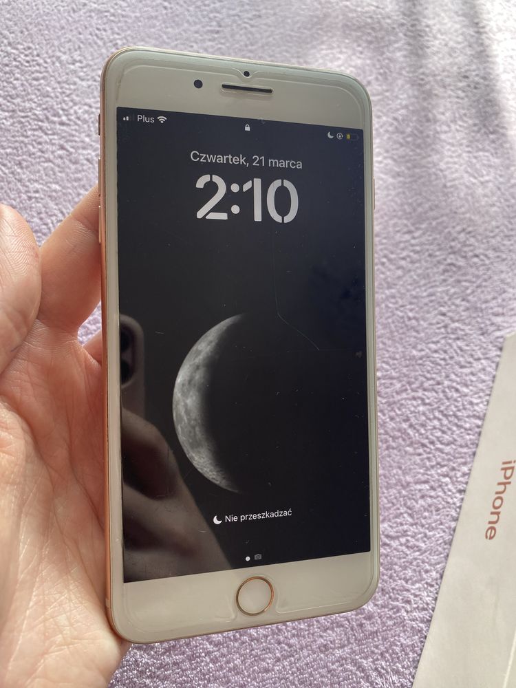 Iphone 8+ plus zloty gold czarny 64gb srebrny