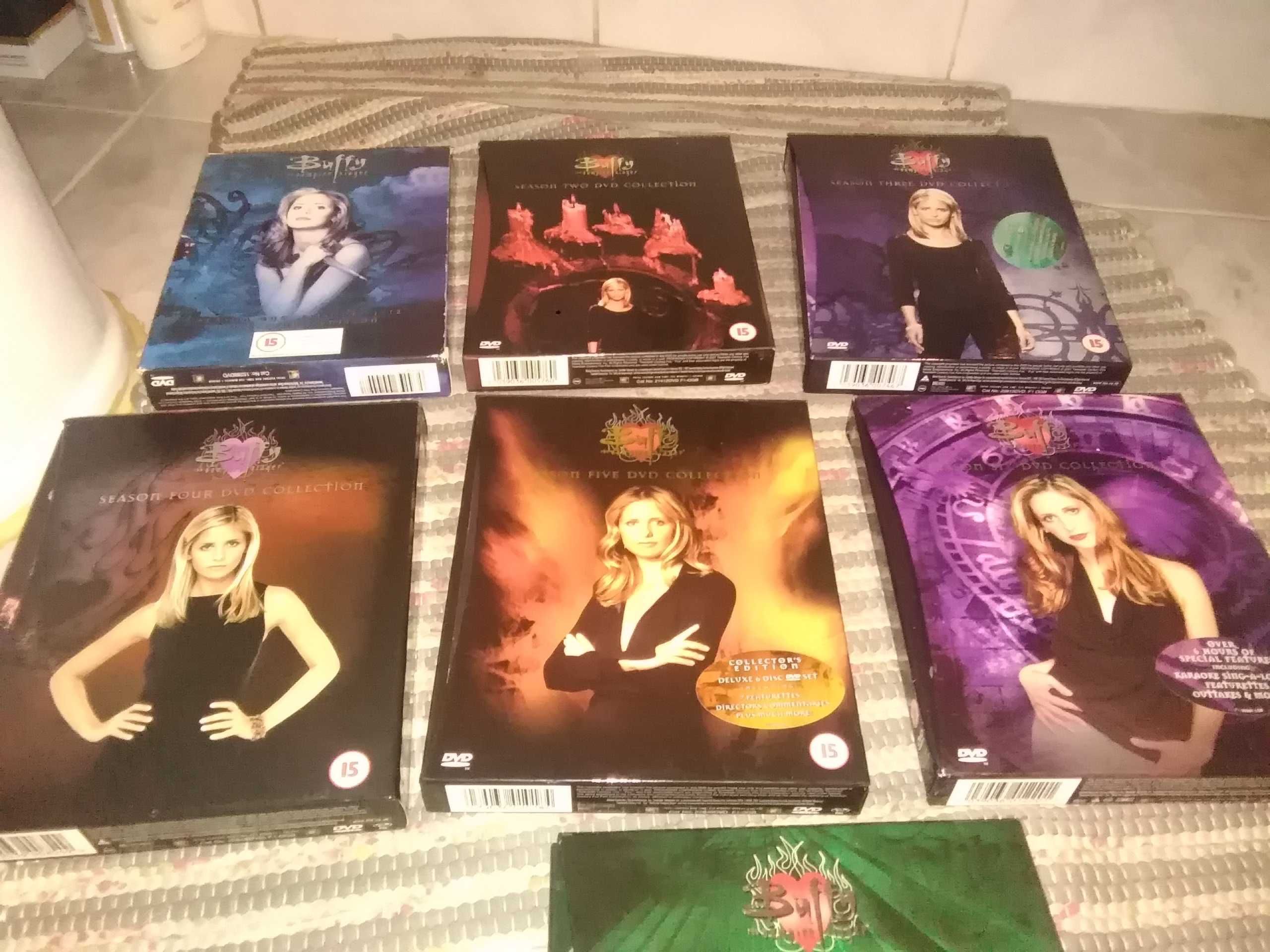 Buffy the vampire slayer 7 season completas em Dvd