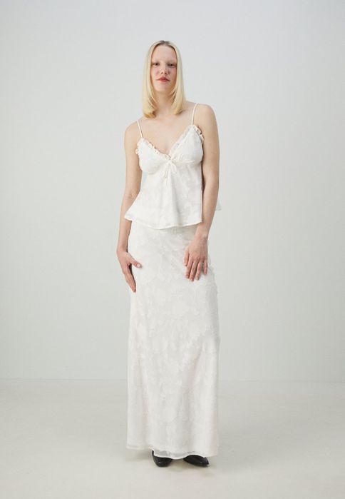 Spódnica trapezowa maxi letnia Gina Tricot 36