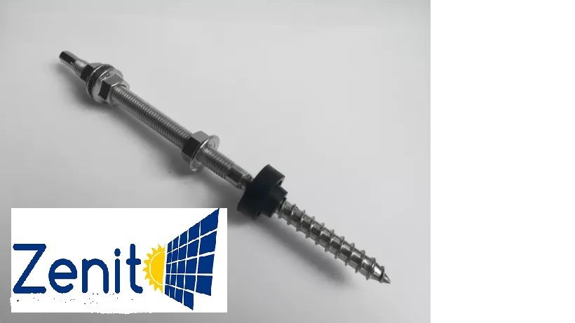 Śruba z podwójnym gwintem M10x250