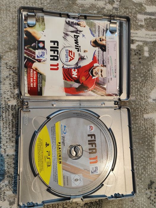 Jogos PS3 PES 2011 e FIFA 10 e 11