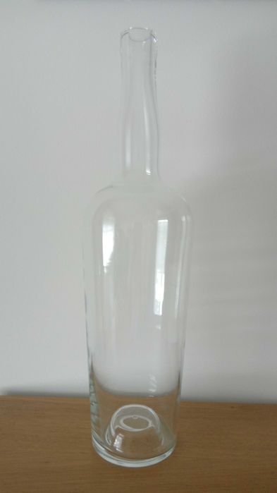 Garrafa decorativa em vidro